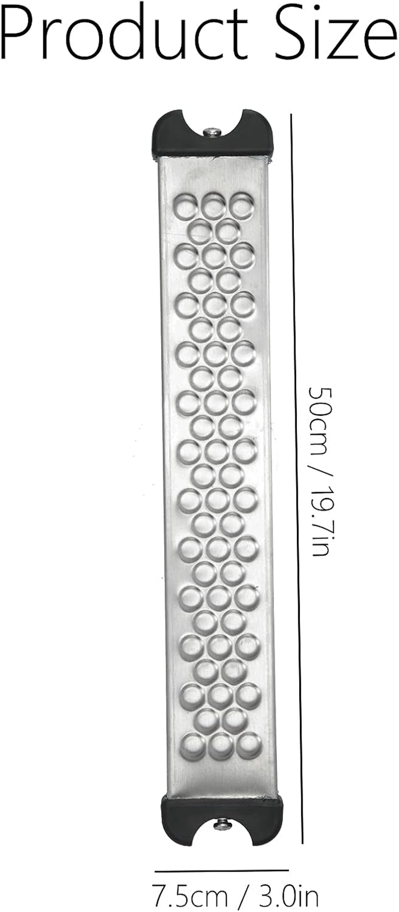 Replacement Pool Ladder Steps, Stainless Steel Replacement Ladder Rung Steps Anti‑Skid Padded Pedal Easy to Install Pool Steps with Screw for Swimming Pool Spa Hot Spring Escalator Pedal image number 4