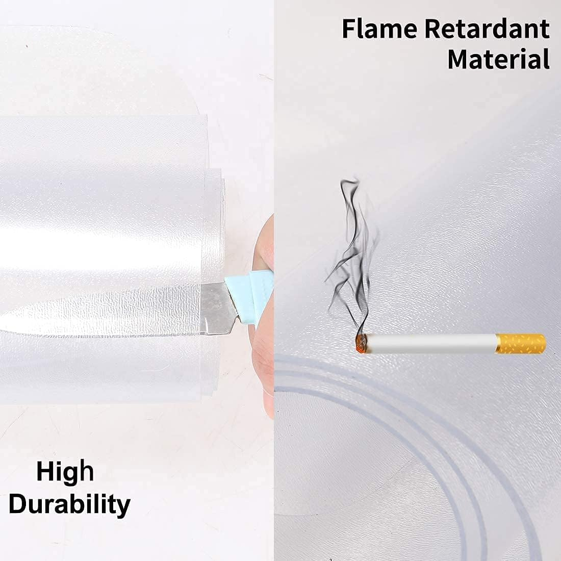 Office Chair Mat for Hard Wood Floors, 36 X 48 Inches Clear Floor Mat for for Rolling Chairs, Heavy Duty Wood/Tile Floor Protectors for Home Office, Anti-Slip, Easy to Clean image number 2