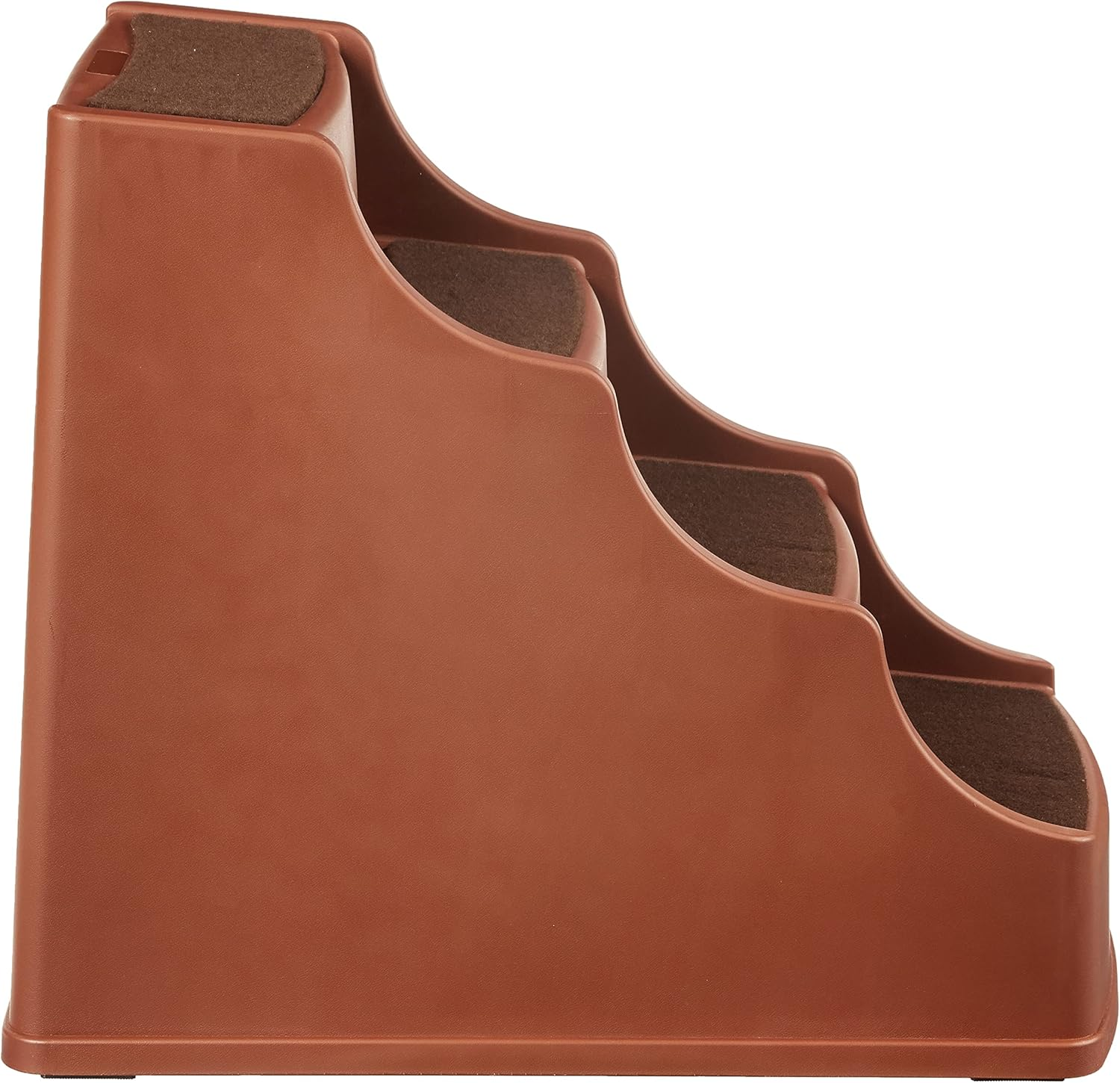 Amazon Basics 4 Step Non Slip Pet Stairs for Dogs and Cats, Cocoa image number 6