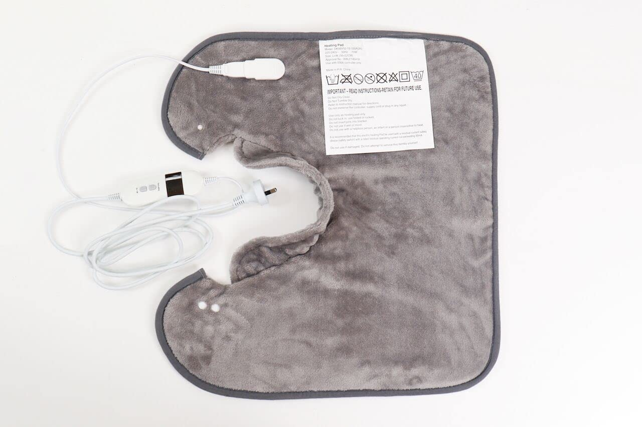 SOQ Electric Heating Pad Wrap Fast Heating Auto Shut off for Neck Shoulder Back with Aussie Plug and SAA Certified image number 6