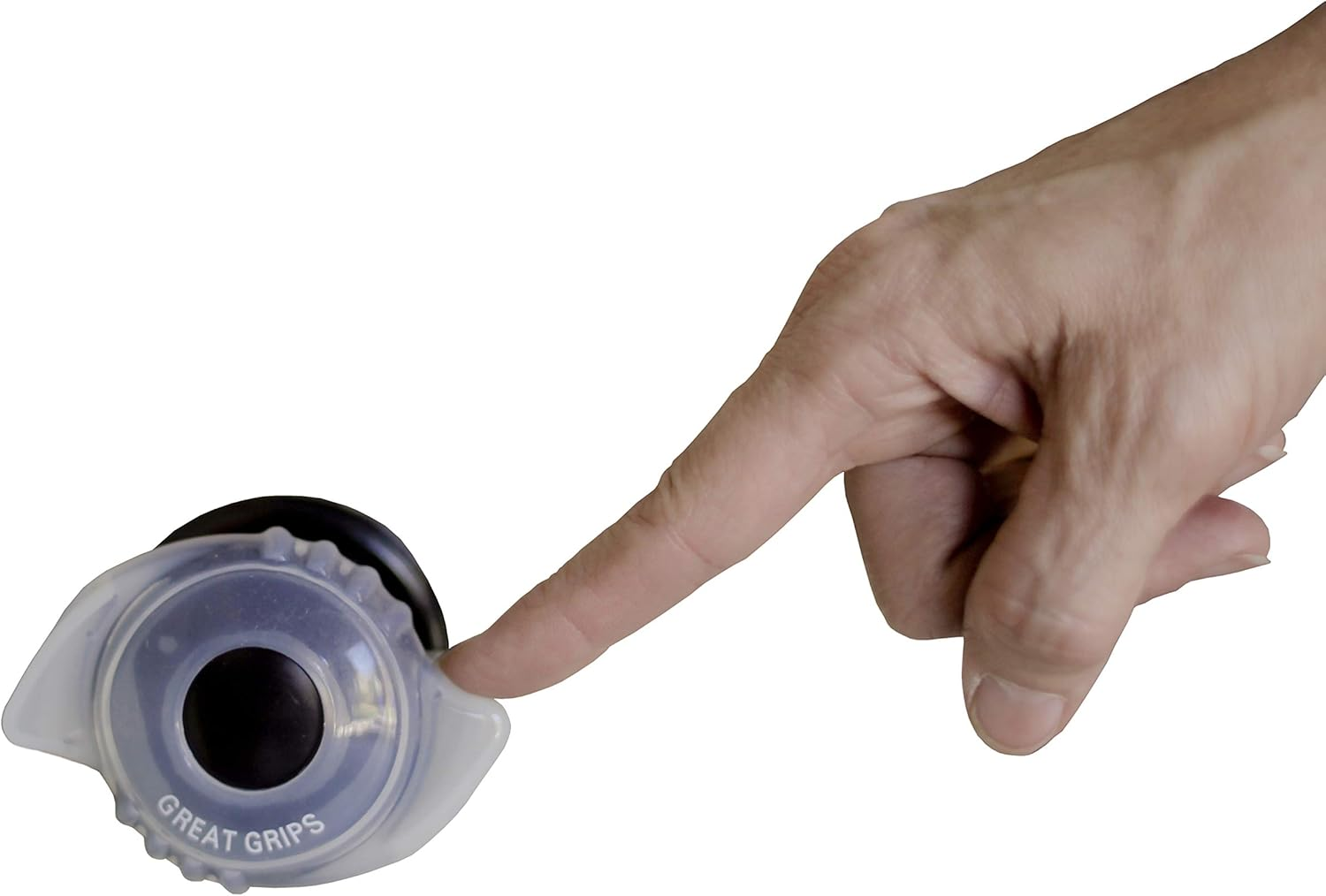 Able Life EZ Doorknob Grips, Arthritis & Senior Living Aid, Open Doors Easily, Set of 2, 2 Count, Clear (8130) image number 3