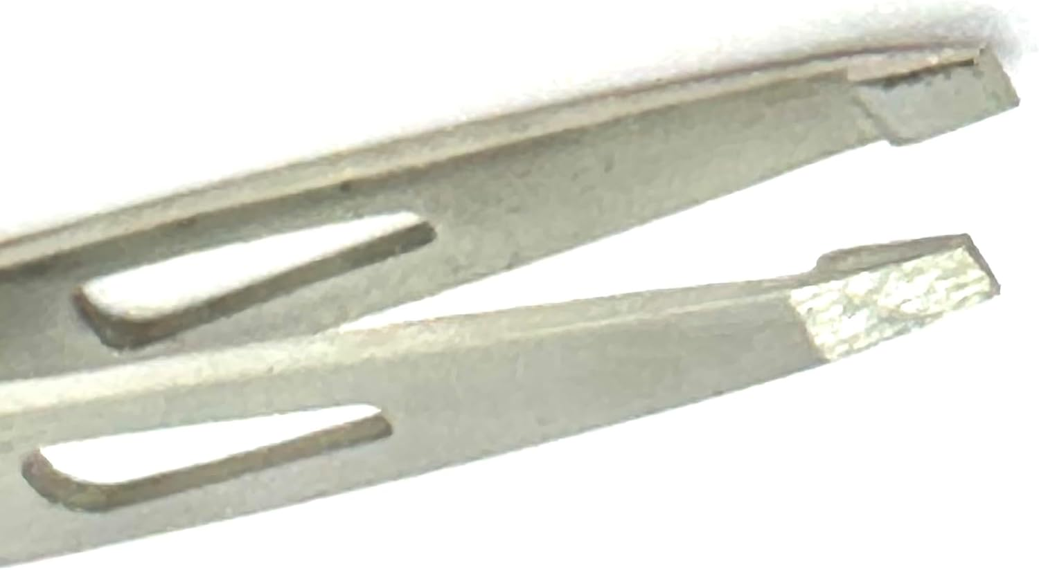 Solingen Eyebrow Tweezers Stainless Steel Straight Tip Professional Hair Removal image number 2