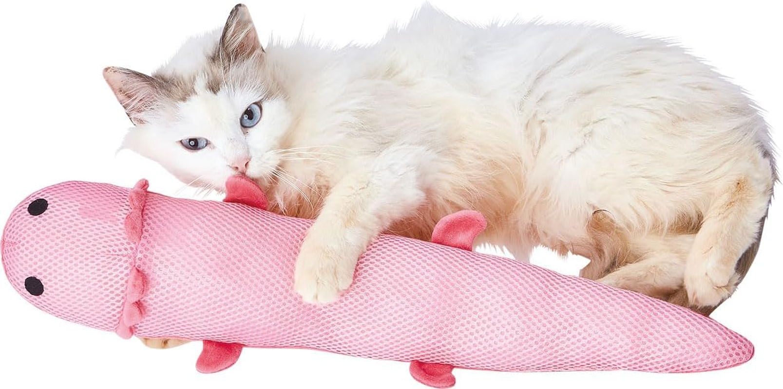 ADD. Mate Naga Ikigurumi Dental Toothpaste Wooper Toy for Cats image number 1