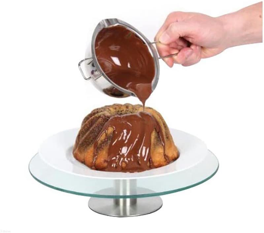 Stainless Steel Wax Melting Pot Double Boiler for DIY Wedding Scented Candle, Rust Resistant, 10.4X5.7X2.3 Inches image number 5