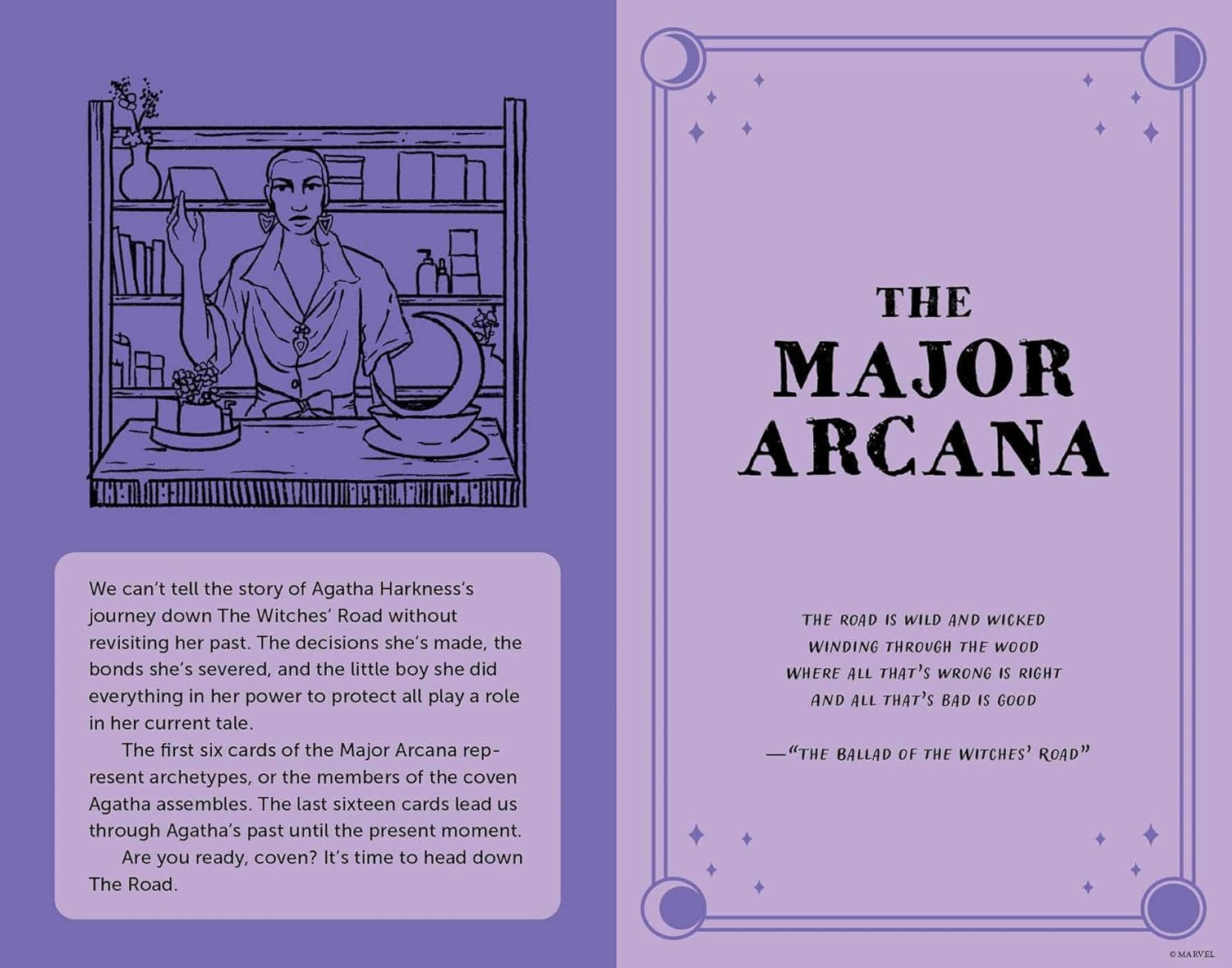 Agatha All along Tarot Deck and Guidebook image number 4