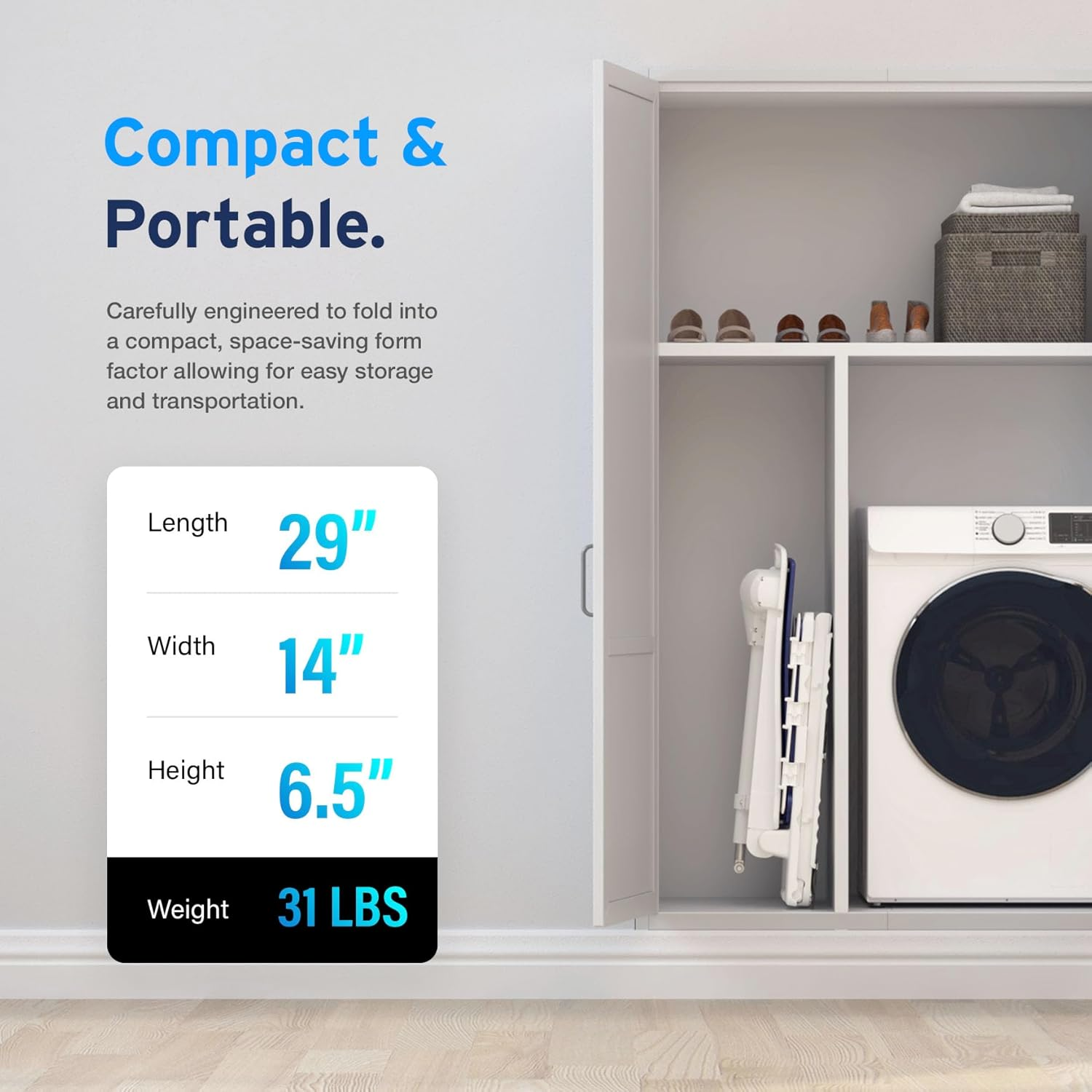 AYDMED 2-In-1 Lift Chair | Portable Cordless Rechargeable Electric Floor & Bath Chair Lift | Strong & Secure Engineering | Advanced Lifting Power with 300 Lbs Lift Capacity | Waterproof & Dustproof image number 3