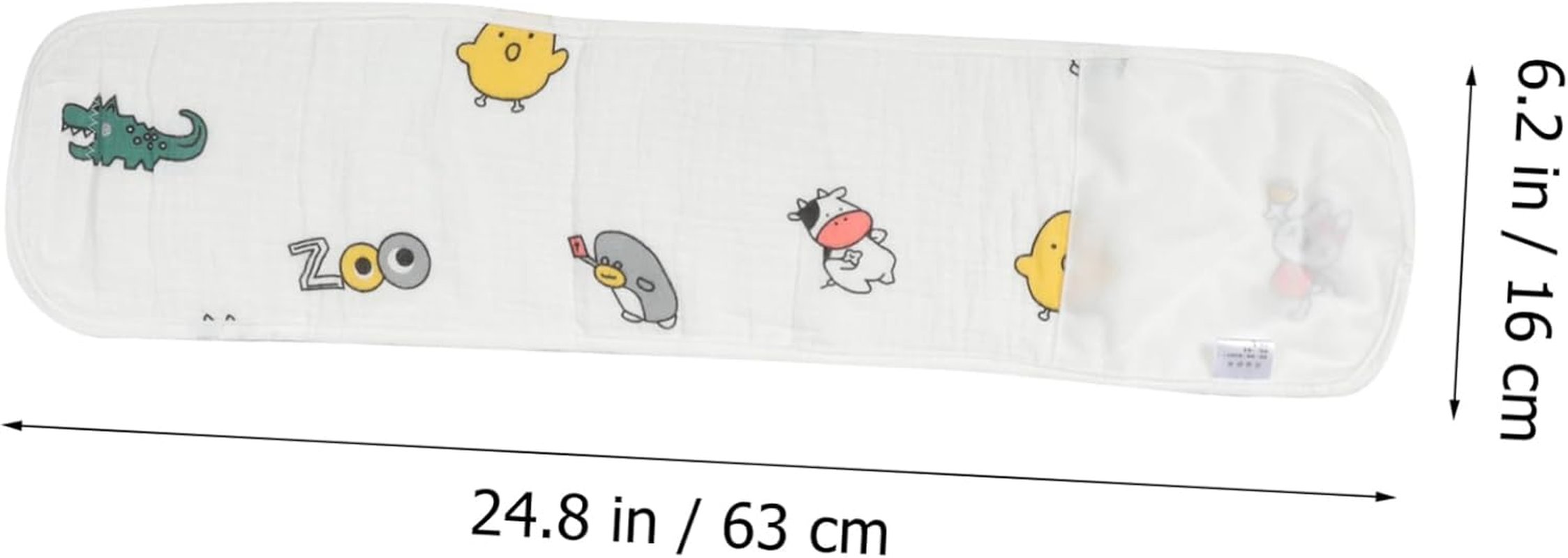 Cotton Baby Bellyband Infant Belly Wrap Toddler Navel Belt Soft Breathable Newborn Belly Band for Colic Relief and Comfort image number 6