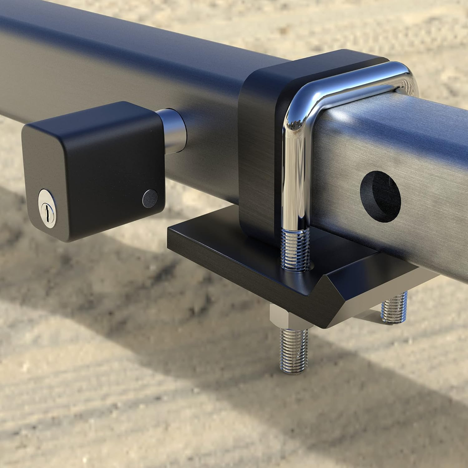 Oxgord Hitch Pin Lock Receiver Swivel Head with Adaptor Class 2 and Class 3 image number 5