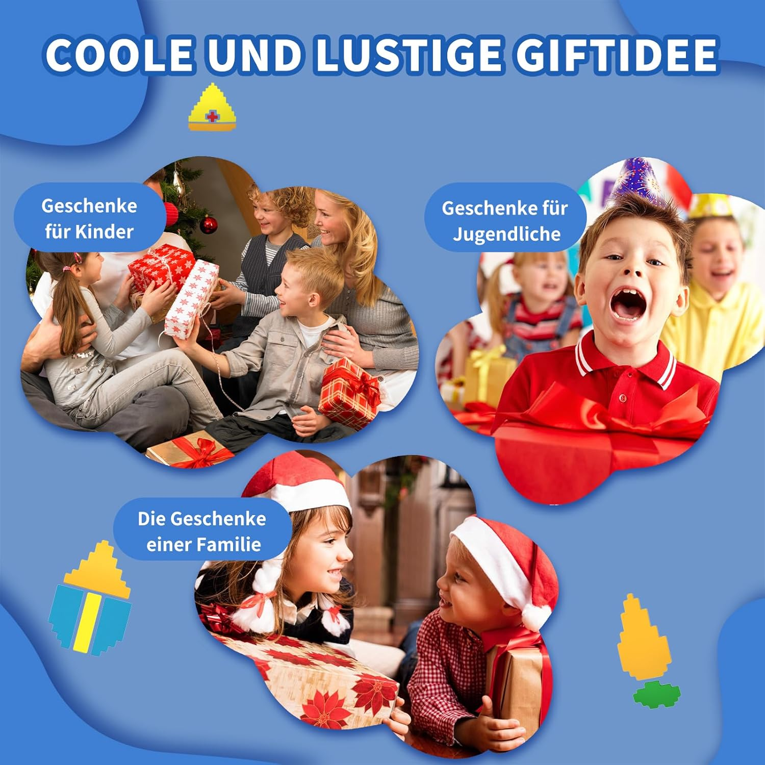 Protective Case for Bitzee Interactive Toy Digital Pet, MOWYEOK Protective Case with Food Print, Compatible with Accessories of the Bitzee Interactive Toy Digital Pet, with Lanyard (Blue) image number 2