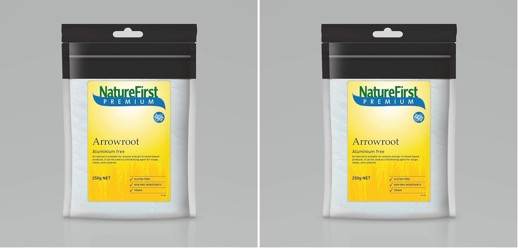 Naturefirst Organic Arrowroot Powder 250 G, 250 G image number 1