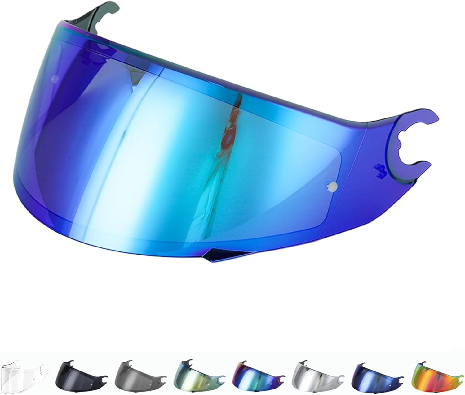 Generico Visor Compatible with Shark Spartan - Skwal - Skwal 2 - D Skwal (Not Spartan GT) (Silver)