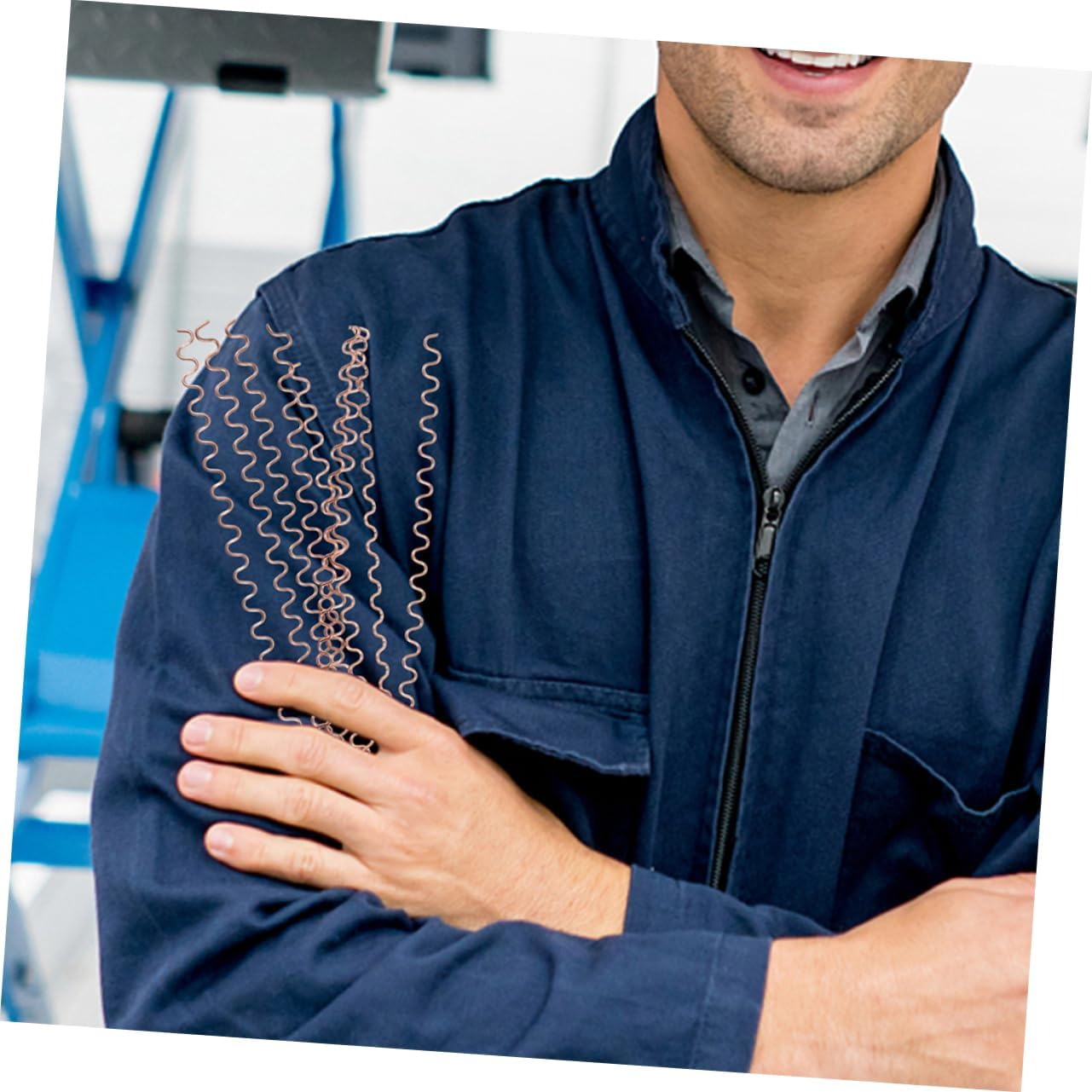 HORIALENCE 50Pcs Dent Puller Kit for Automotive Repair Corrugated Wire Tool for Efficient Car Body Dent Removal Robust Construction for Quick Repairs image number 3