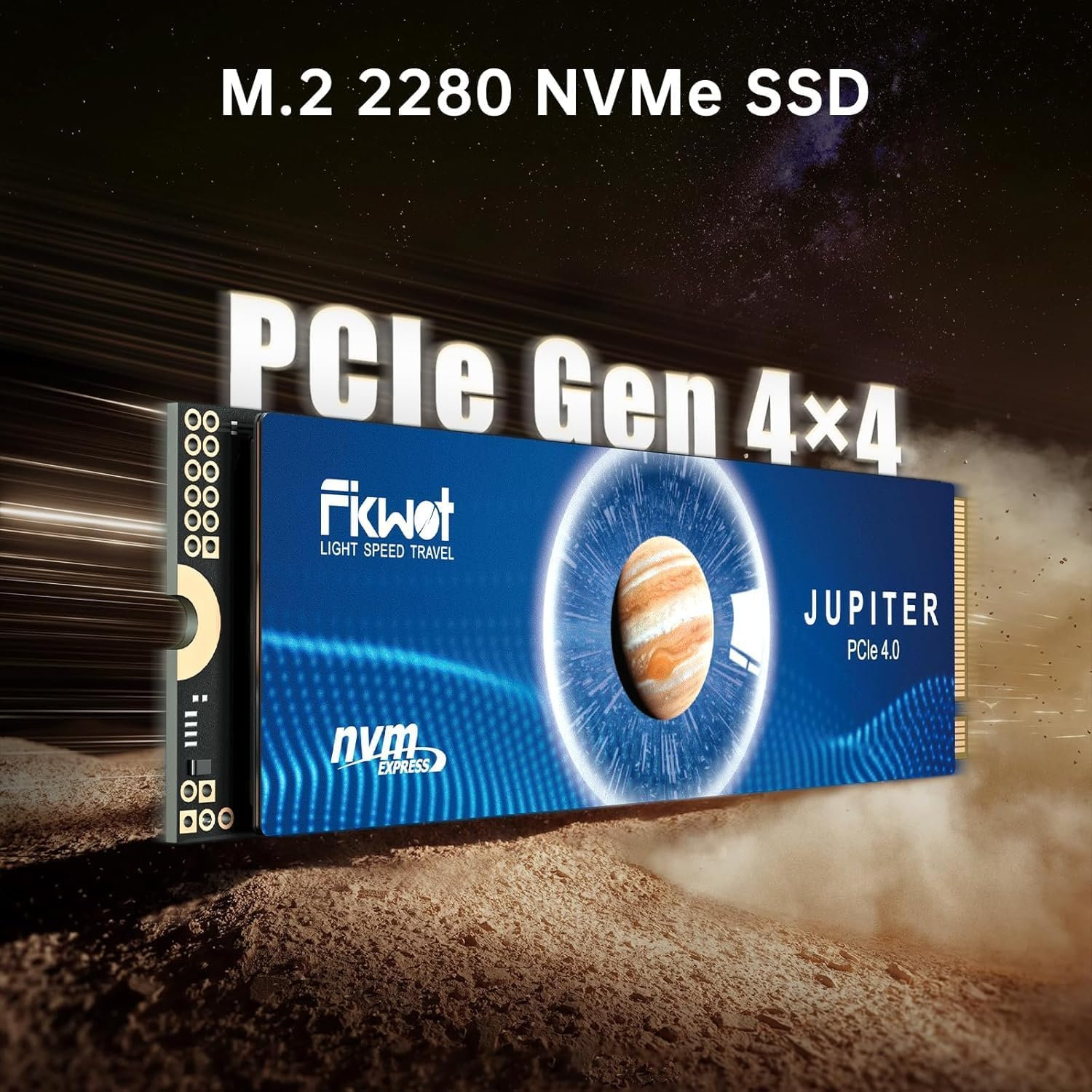 FX991 4TB SSD, Nvme SSD M.2 2280 Pcie Gen4X4, up to 7000Mb/S, Internal Solid State Drives for PS5 Laptop Desktop 3D QLC NAND image number 4