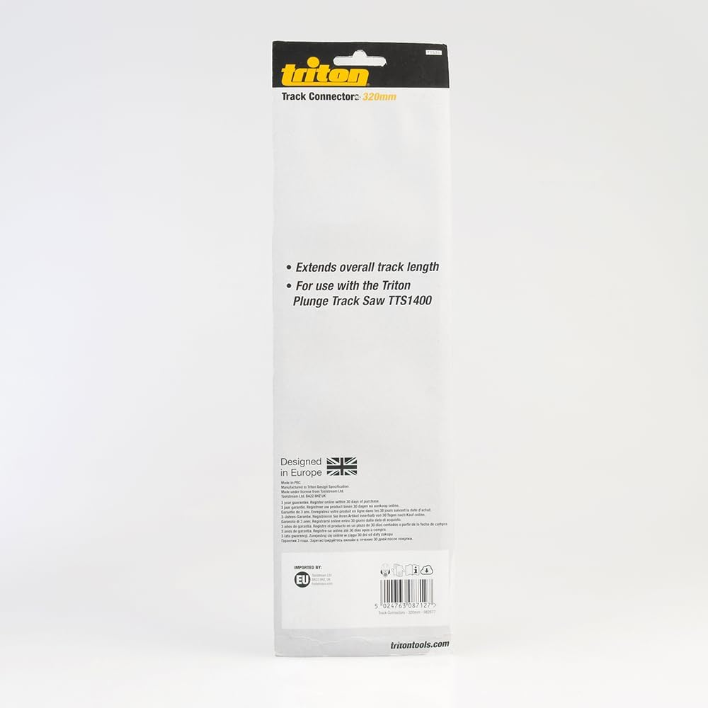 Triton TTSTC 13-Inch Track Connectors, 2-Pair image number 2