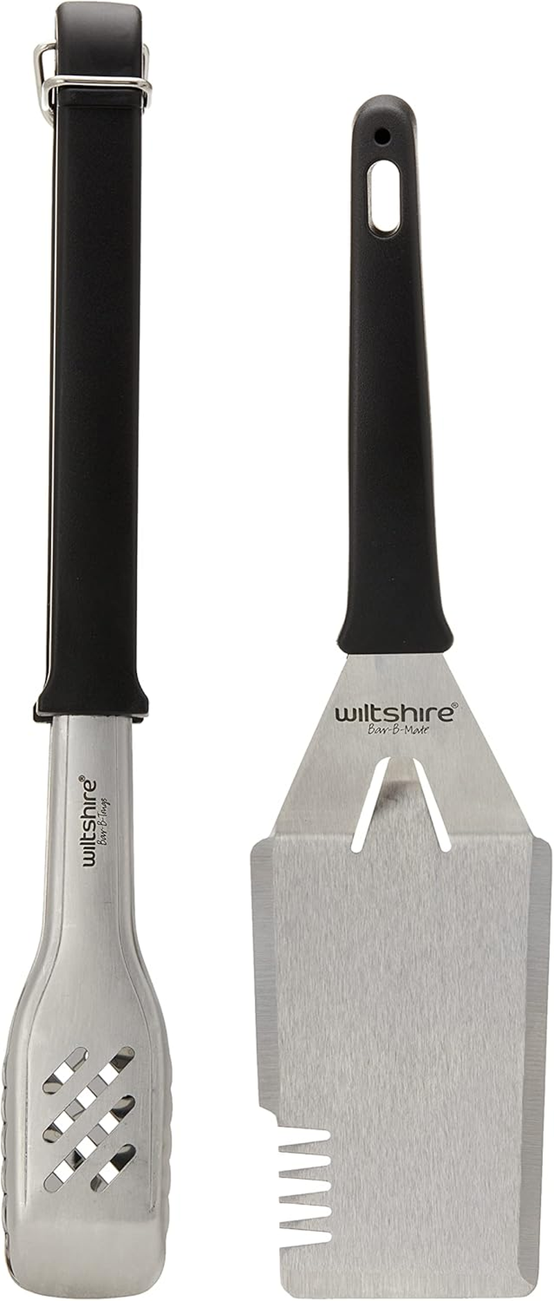 Wiltshire Bar-B Mate Silver &ndash; All-In-One BBQ Tool for Lifting, Slicing, Piercing and Scraping &ndash; Heat and Rust Resistant &ndash; Comfortable Handle &ndash; BBQ Accessory image number 3