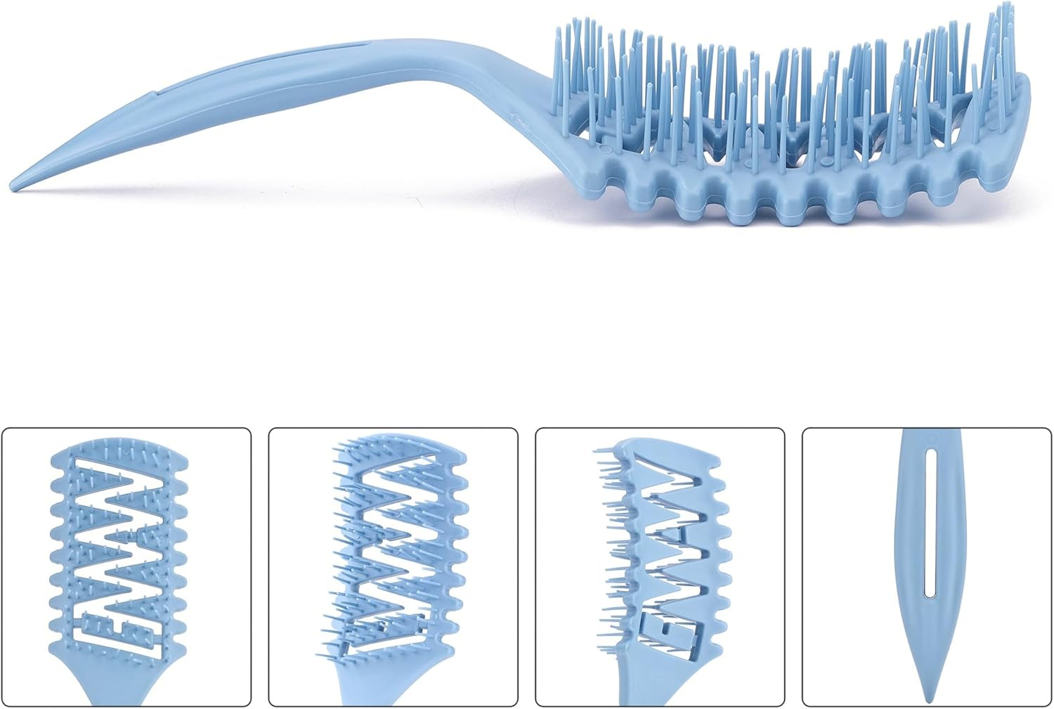 Ccbeauty Hair Styling Brush Hair Brush without Pulling Detangling Brush Curling Brush Styling Brush Scalp Massage Brush image number 3