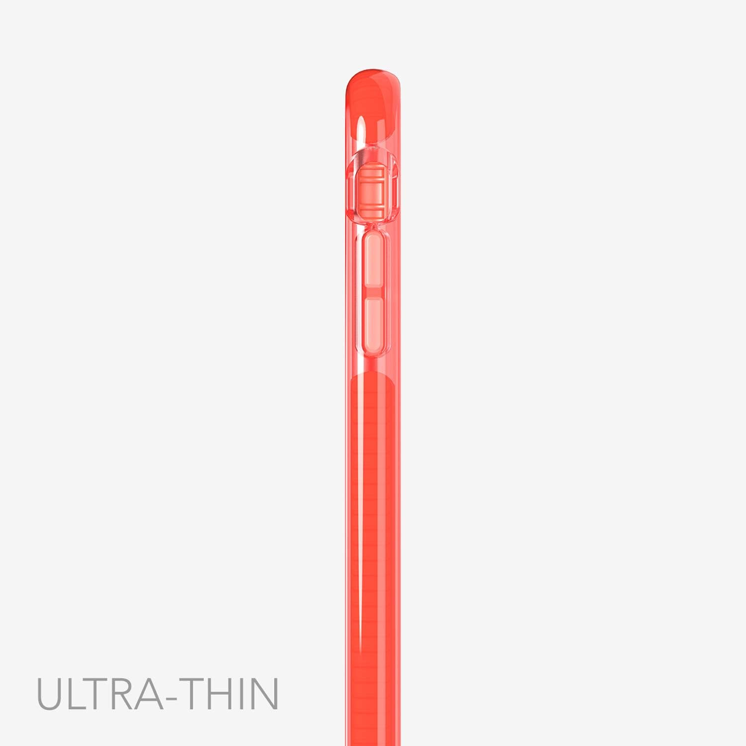 Tech21 Evo Check Phone Case for Apple Iphone 11 with 12 Ft. Drop Protection Coral - Indigo image number 2