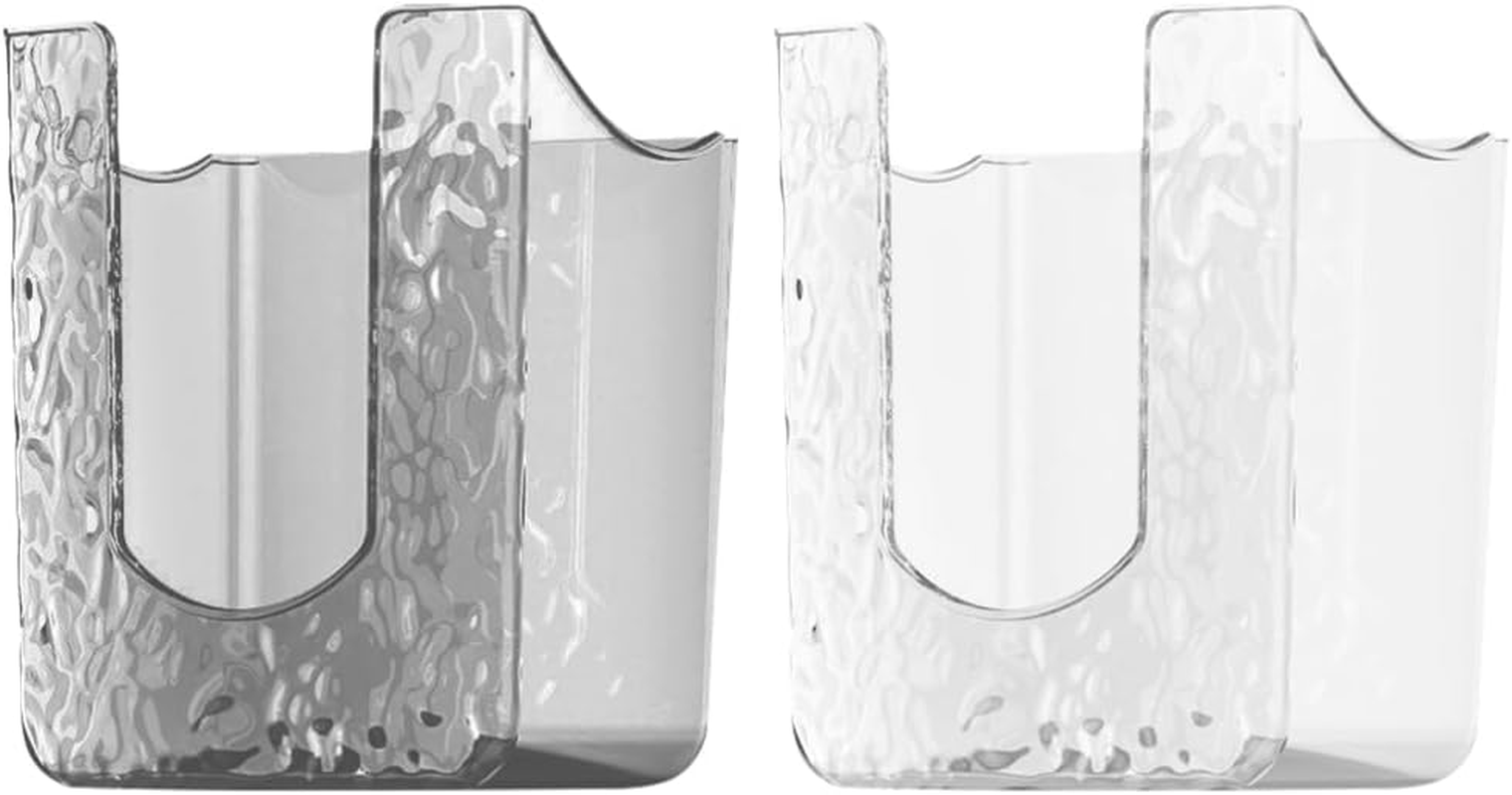 Bathroom Wall Storage Box Kitchen Wipes Storage Box Wall-Mounted Tissue Holder Space-Saving Modern Design image number 3