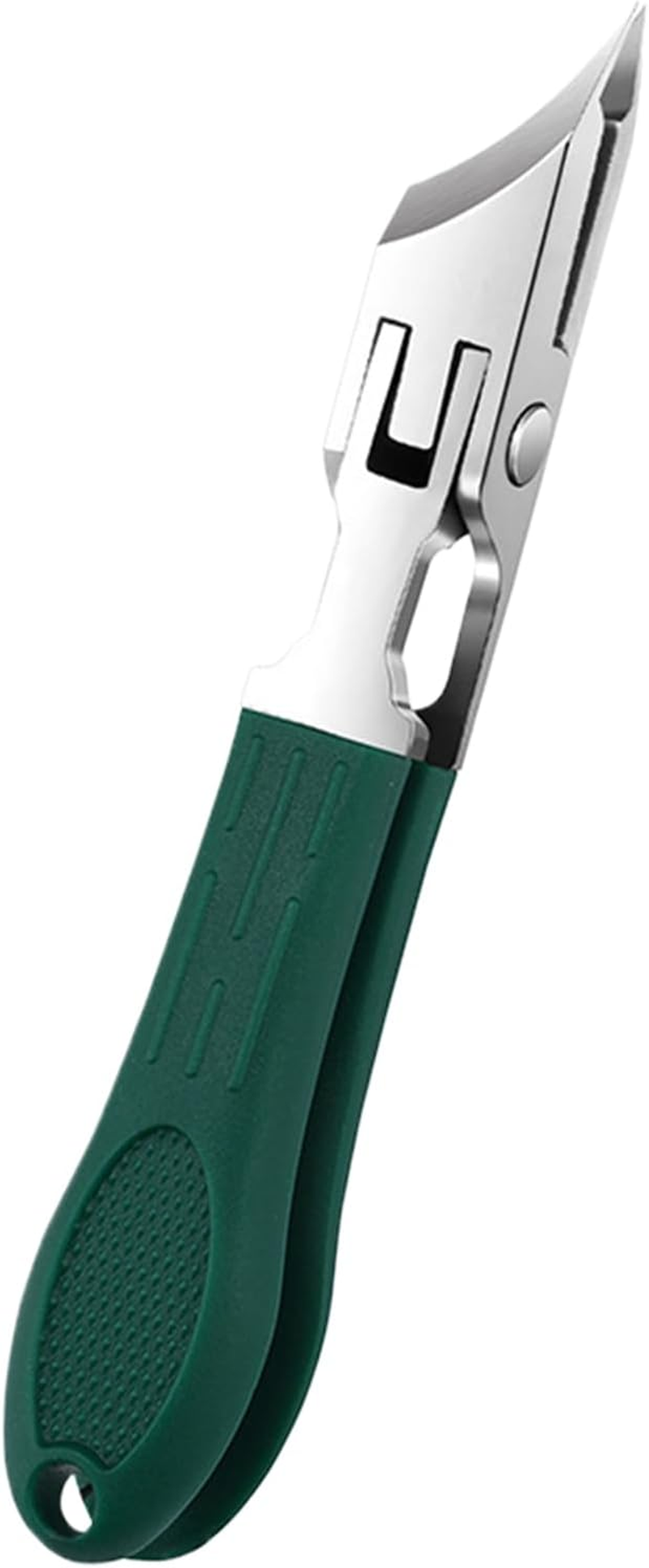 ETUCYNG Angled Nail Clippers | Nail Cutter,Anti-Splash Stainless Steel Cuticle Remover, Manicure Pedicure Tools for Home and Travel