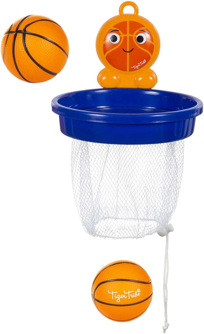 Tiger Tribe Bath Ball Dunk Time &ndash; Interactive Bath Toy for Toddlers, Floating Balls & Suction Backboard for Fun Water Play. Kids Aged 3-7 Years. image number 3