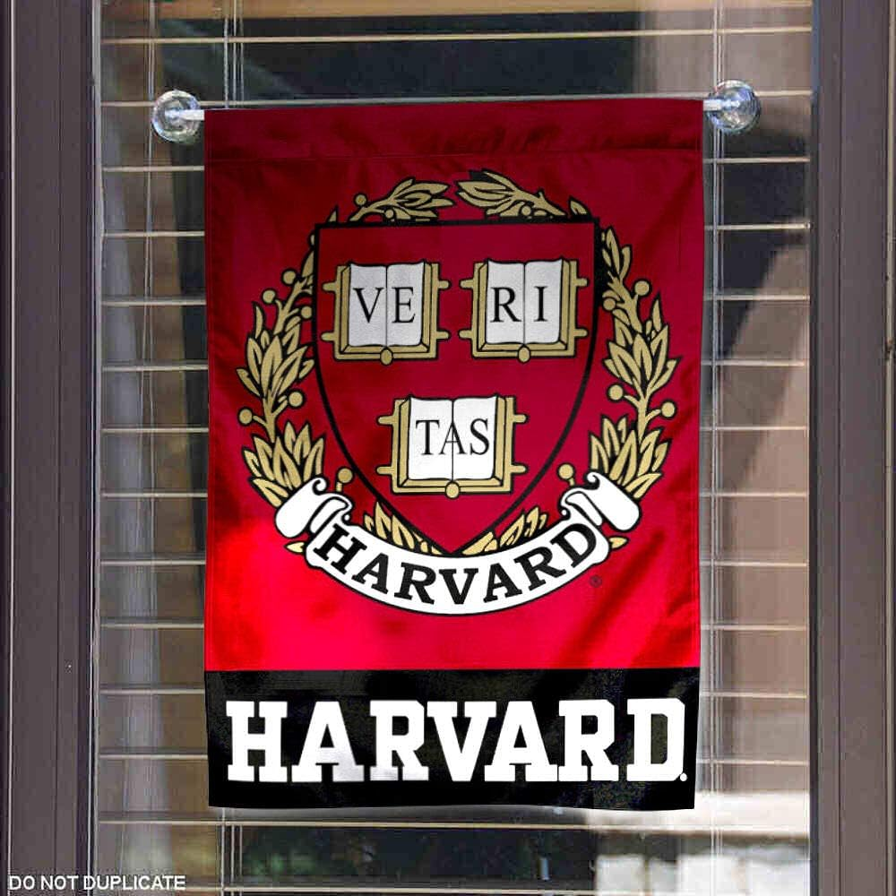 Crimson Coat of Arms Garden Flag