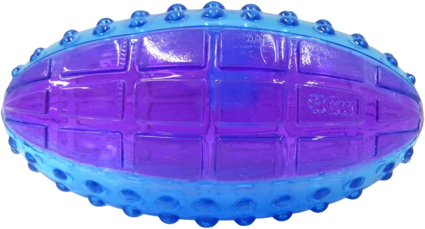 Gigwi Puppy Rugby Ball Purple Blue image number 2