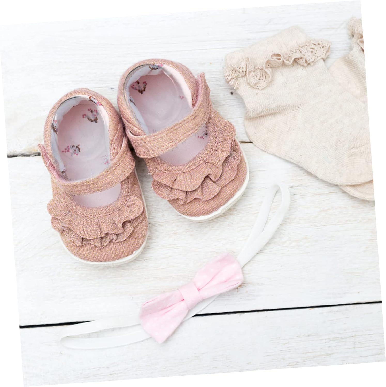 Happyyami 40Pcs Shoe Stretch Boy Girl Shoes Display Stands Plastic Feet Socks Display Holders for Slippers and for Wardrobe Made of PVC Material image number 5