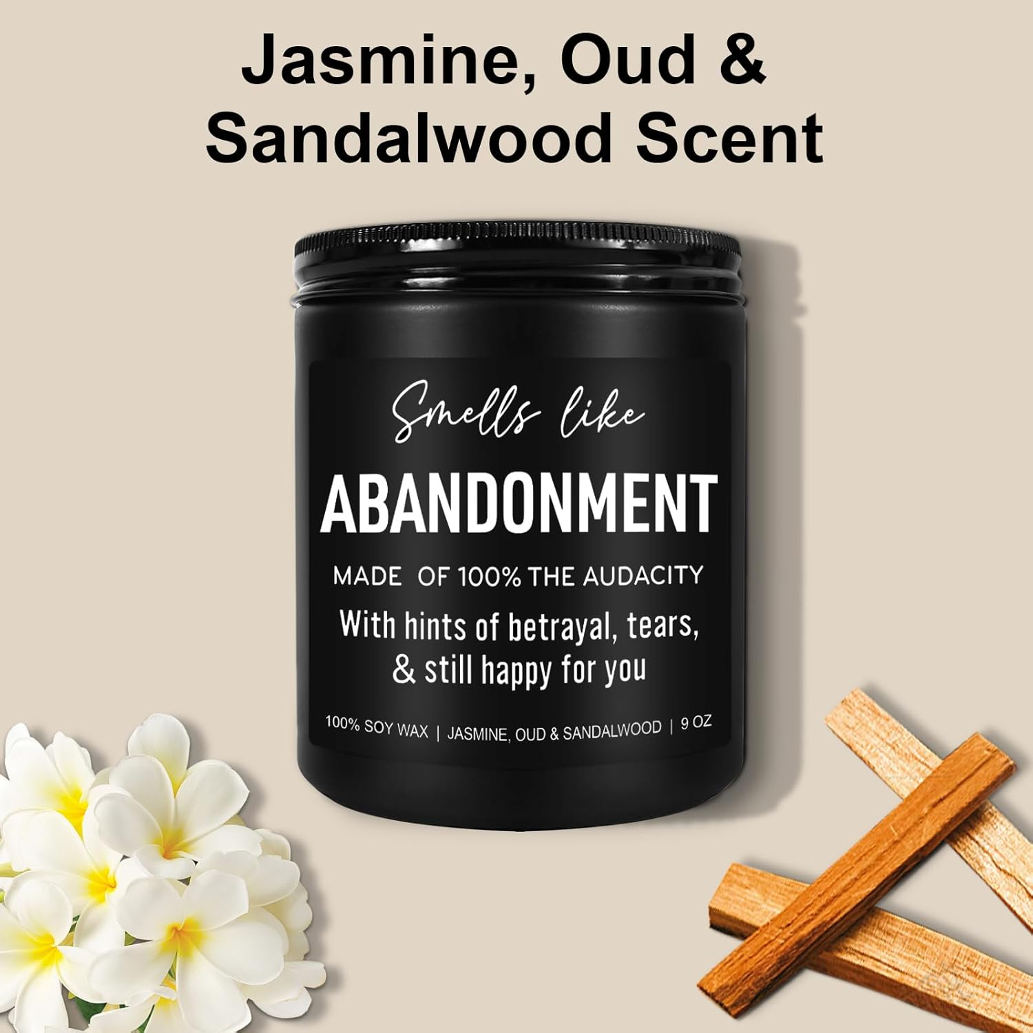 Younift Funny Scented Candle, Coworker Leaving Gifts for Women, Men - Going Away, Goodbye, Farewell Gifts for Coworkers, Friends, Boss, Work Bestie - Retirement, Moving Away Present Ideas - 9 Oz image number 2