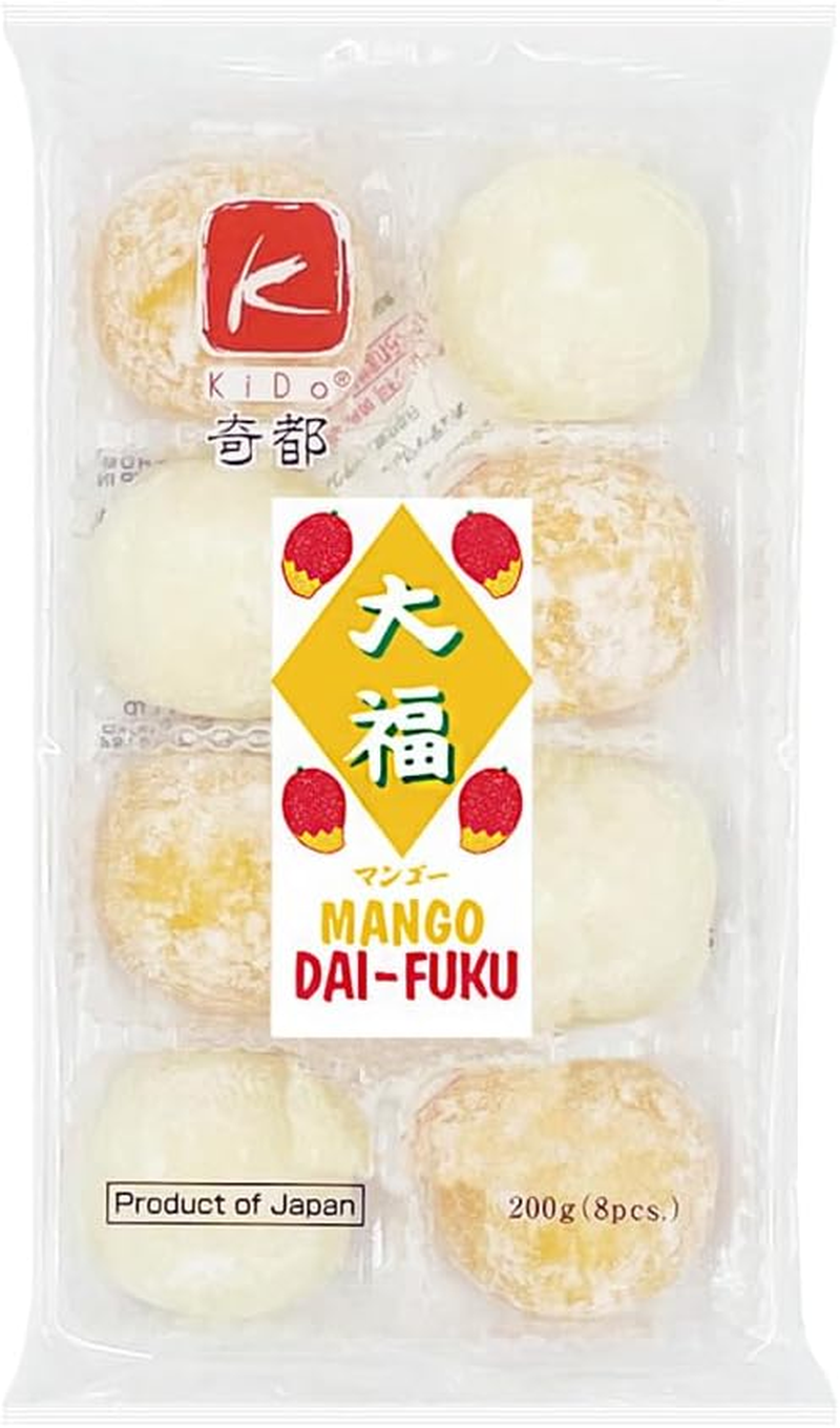 KIDO Daifuku, Mochi (Mango & Custard), 200 G image number 2