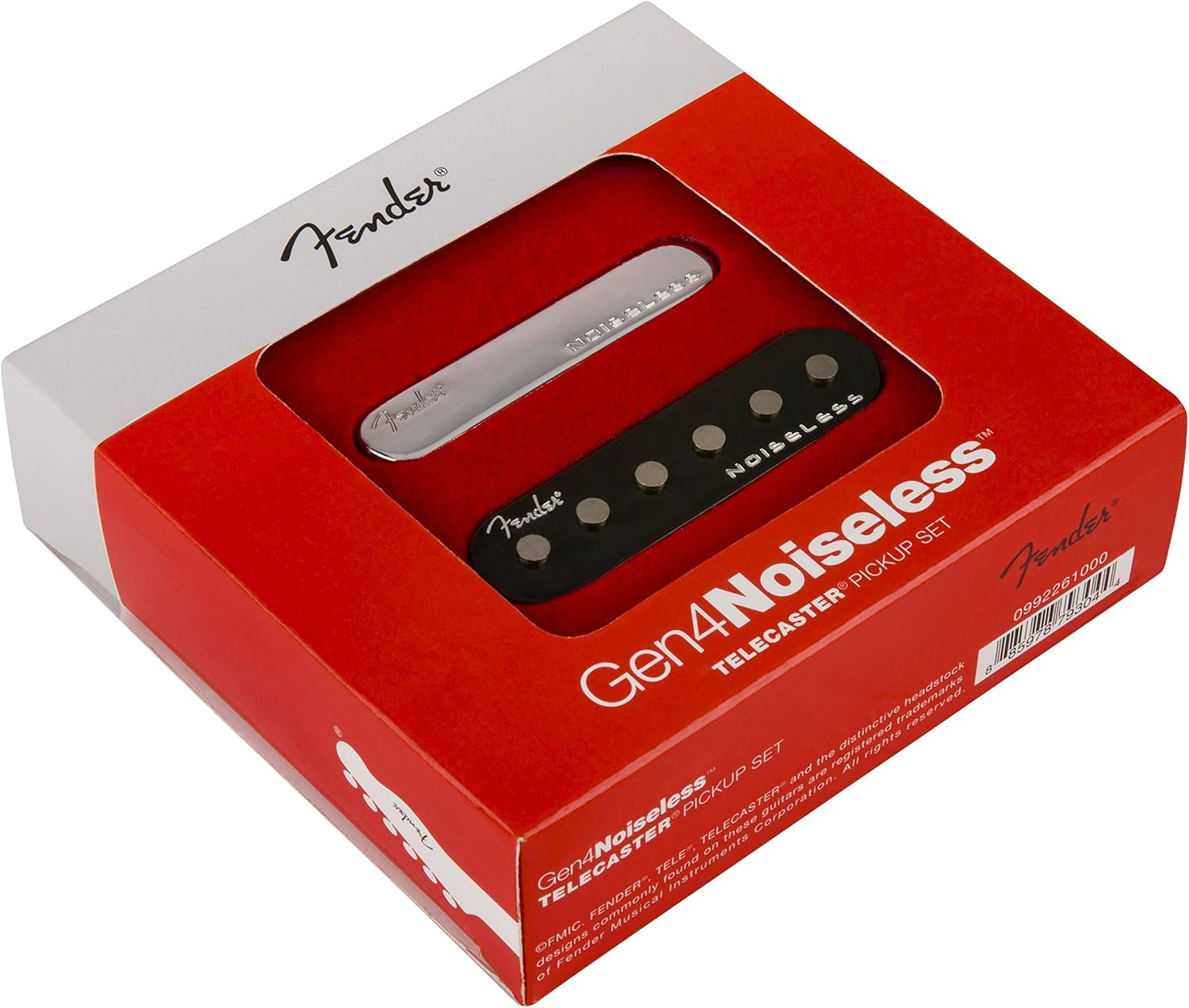 Fender Generation 4 Noiseless Telecaster Single-Coil Pickups - Set of 2 image number 2