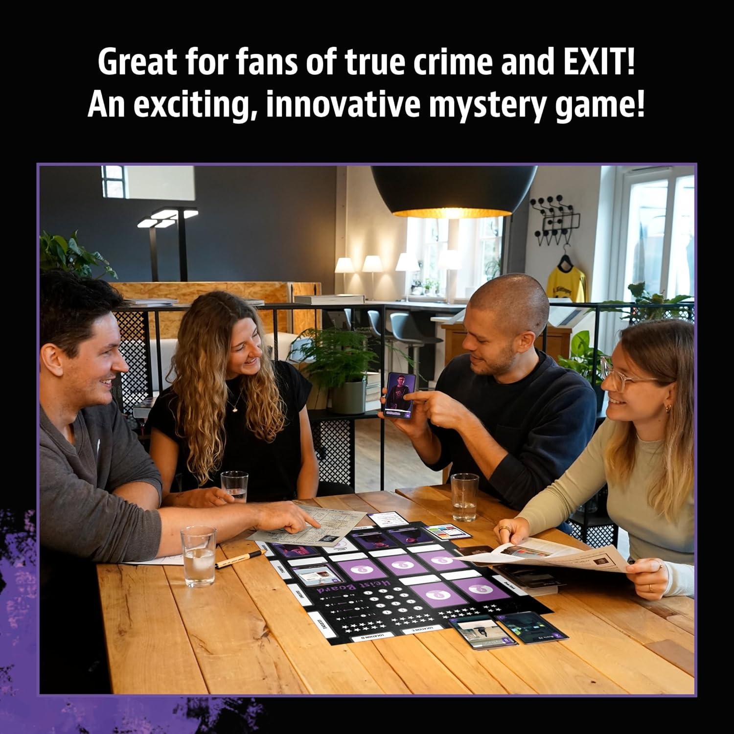 Masters of Crime: Shadows Murder Mystery Game | Art Heist | Co-Op Game | 1+ Players | Ages 16+ image number 5