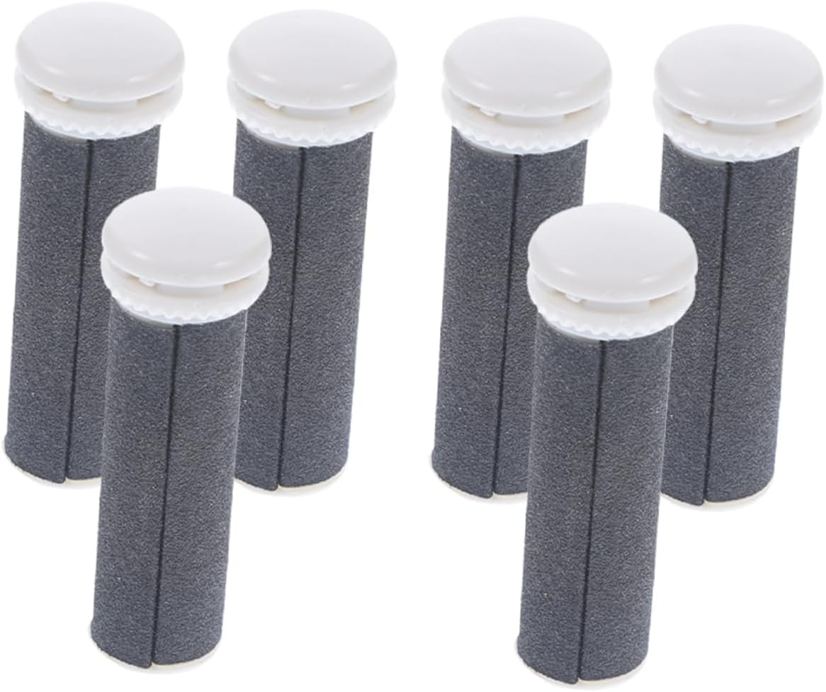 NULYLU 6Pcs Replacement Rollers Heads for Electric Pedicure Foot File Callus Remover Easy to Use image number 6