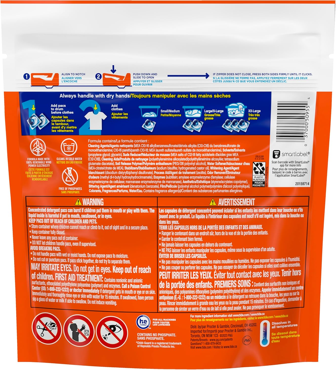 Tide PODS Laundry Detergent Clean Breeze 16Ct