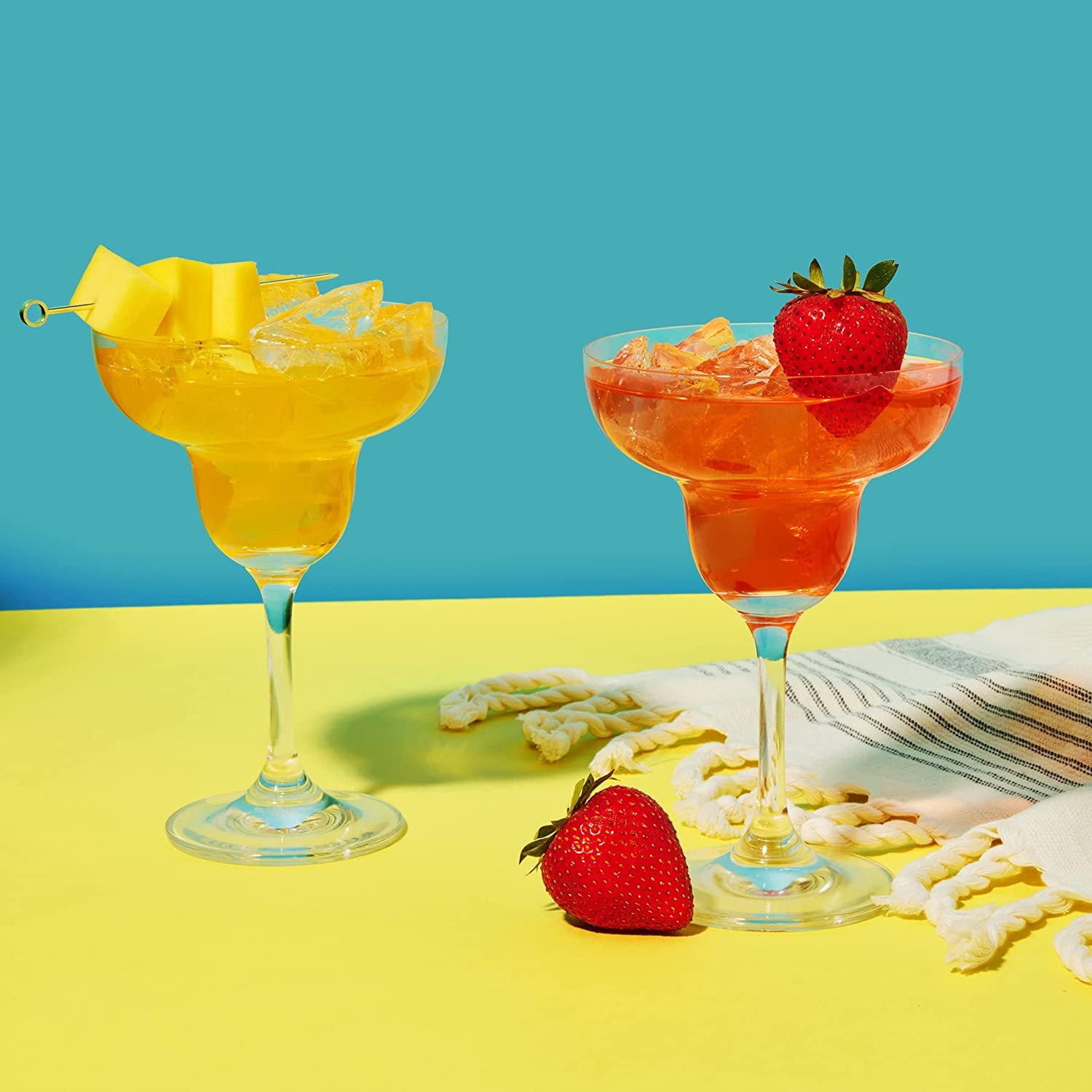 Thoughtfully Cocktails, Margarita Cocktail Mixer Set, Includes 7 Unique Margarita Flavors: Watermelon, Strawberry, Mango, Blood Orange, Peach, Pomegranate and Traditional (Contains NO Alcohol) image number 4
