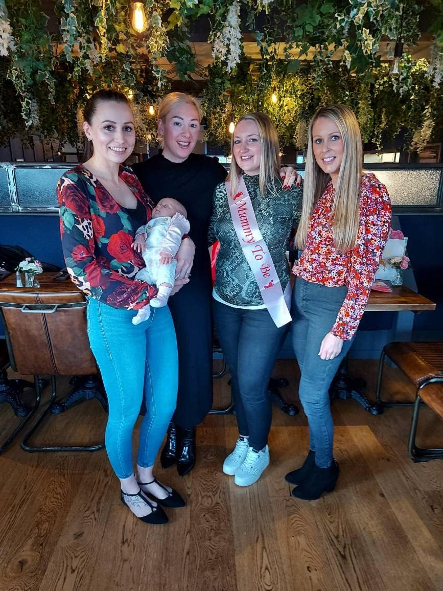 Mummy to Be Sash Blue, Satin Baby Shower Decorations, Gifts for Her, Sash Bundles Daddy - Big Sister - Grandma - Nanny - Auntie to Be Sash, 3 Colours (Pink, Blue, White) image number 6