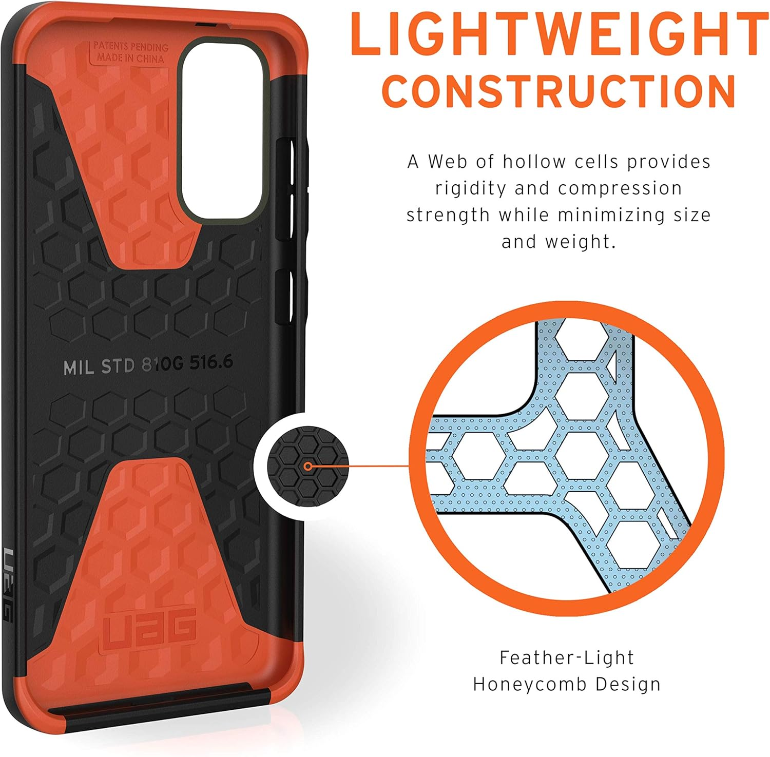 URBAN ARMOR GEAR UAG Samsung Galaxy S20 Case [6.2-Inch Screen] Civilian [Olive Drab] Sleek Ultra-Thin Feather-Light Military Drop Tested Protective Cover image number 4