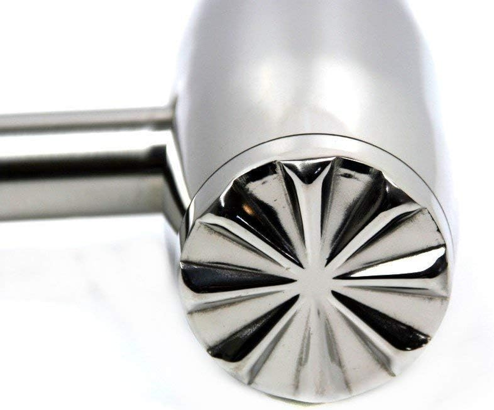 WMF Professional plus Meat Hammer and Meat Tenderiser, Stainless Steel, Silver, 34 (EU), Stainlesssteel