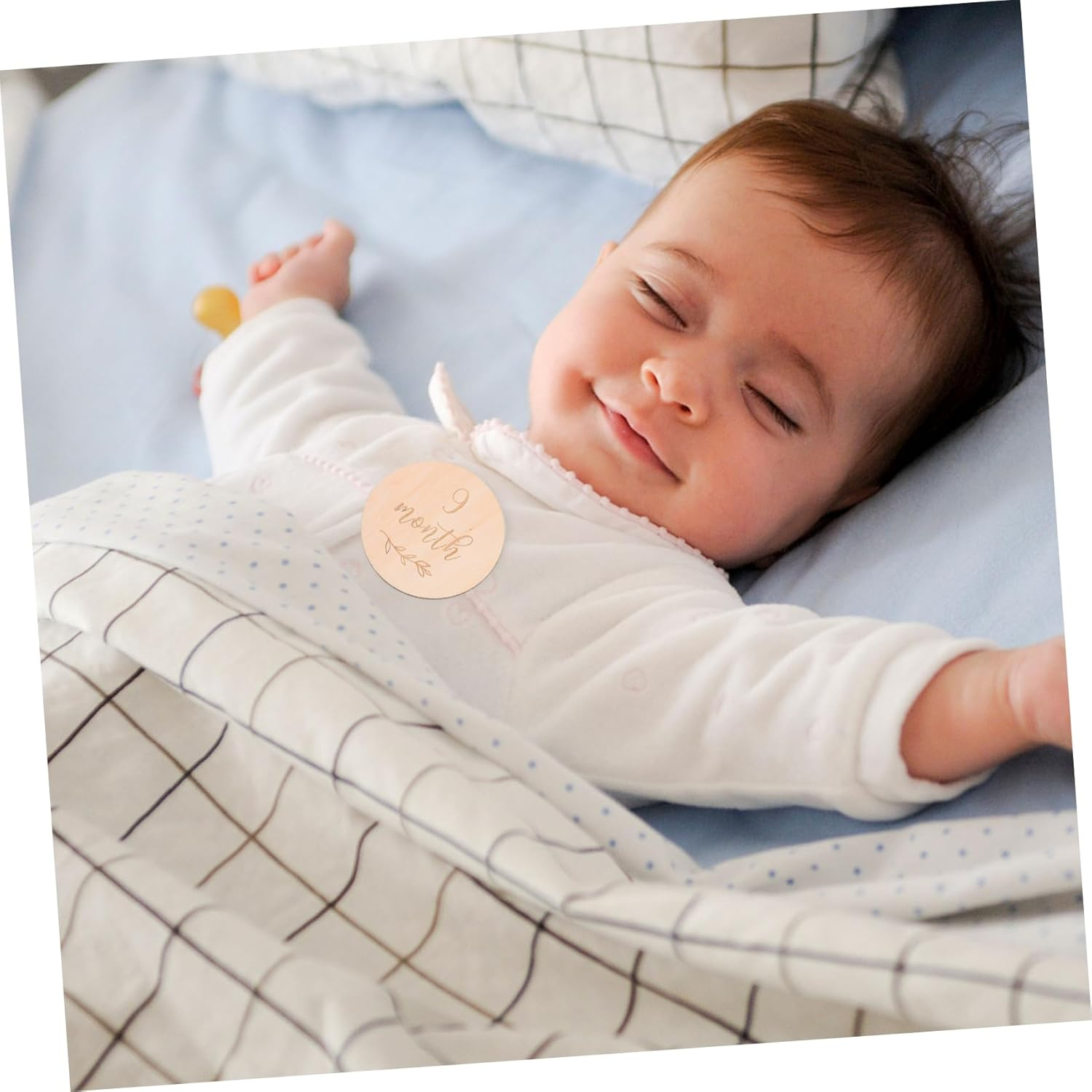 ERINGOGO 13Pcs Unique Milestone Photography Props Monthly Cards for Home Decor Photo Sessions image number 2