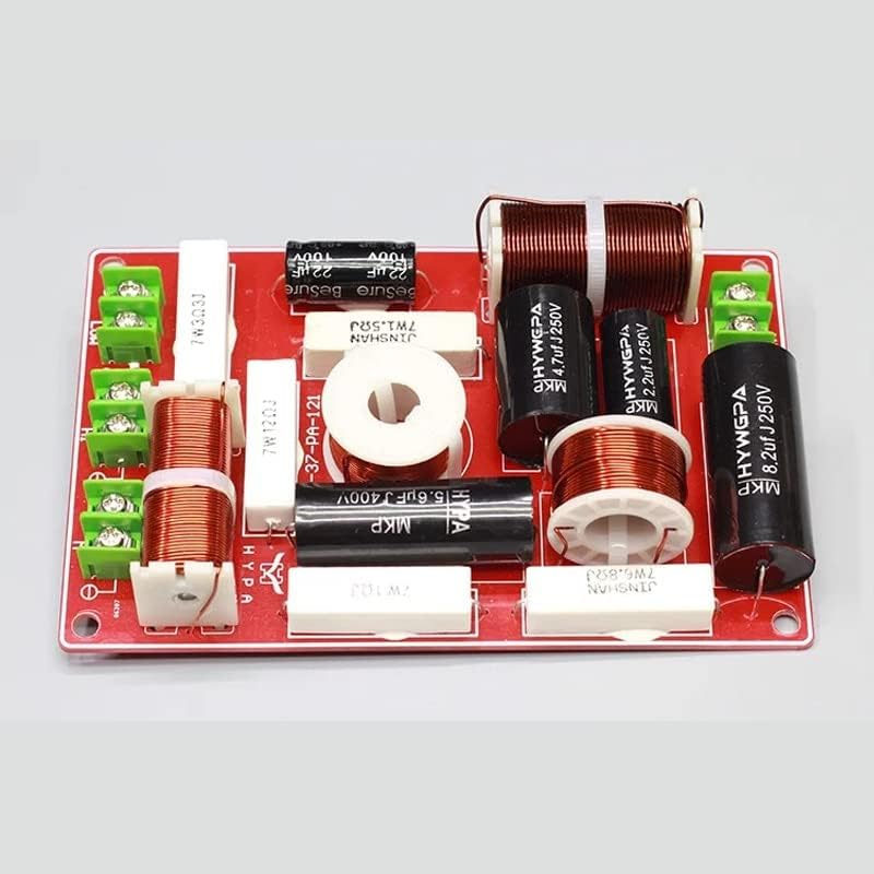2PCS 3 Way 200W 3 Unit Speaker Frequency Divider Home Theater Filter Circuit Hifi Stereo Audio Crossover Filters