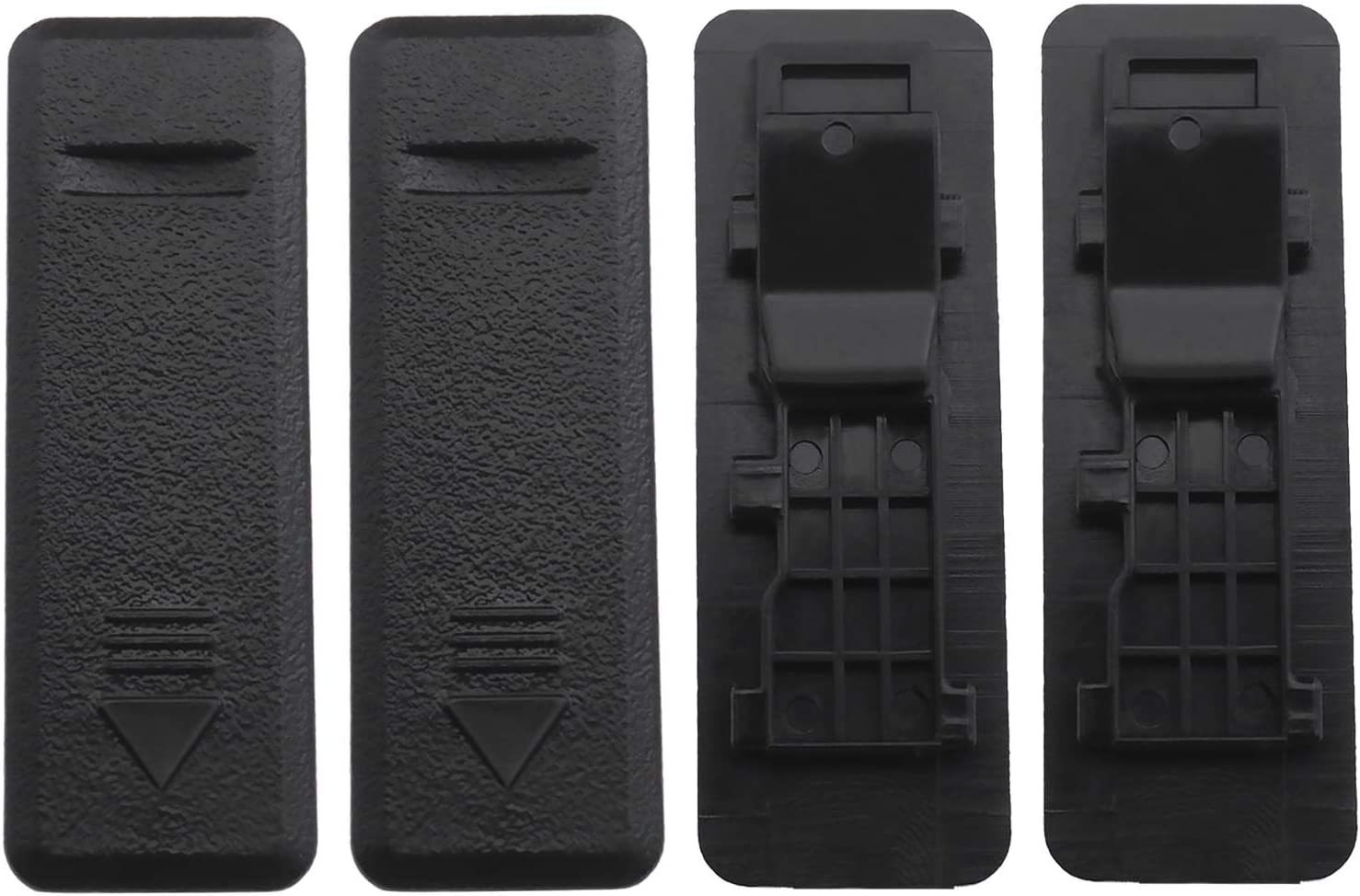 Emsea 4Pcs Car Top Roof Sink Chuck Covers Black 872552L000 Roof Trim Moulding Covers Compatible with I20 I30 2012-2017 Auto Replacement Parts image number 1