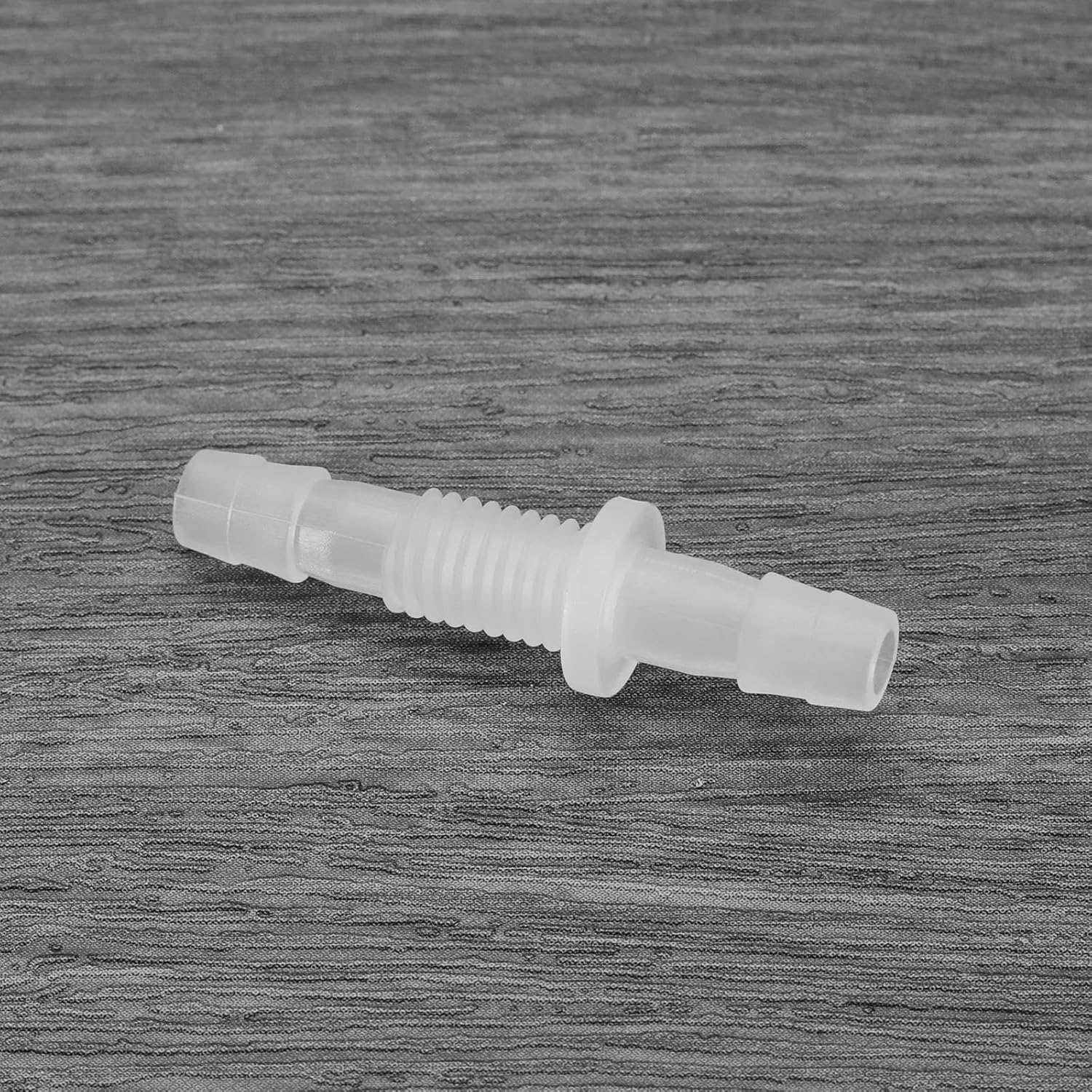 4Pcs 6Mm Plastic Pagoda Connectors Plastic Straight through Connector Barb Connector Plastic Straight In-Line Connector Plastic Hose Connector Fish Tank Accessories