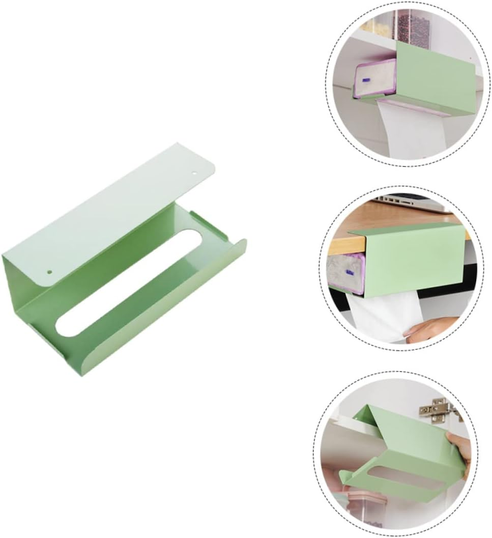 Chrome Paper Towel Holder Tissue Dispenser Easy Install Kitchen Bathroom Holder image number 6