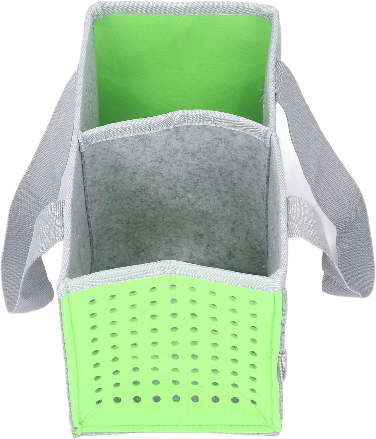 Jiawu Toniebox Felt Carrying Box/Cover with 6 Straps, Thick Felt Material to Prevent Scratches, Foldable and Portable, Suitable for Music Enthusiasts, 1 Carrying Box/Cover Included (Lake Blue)