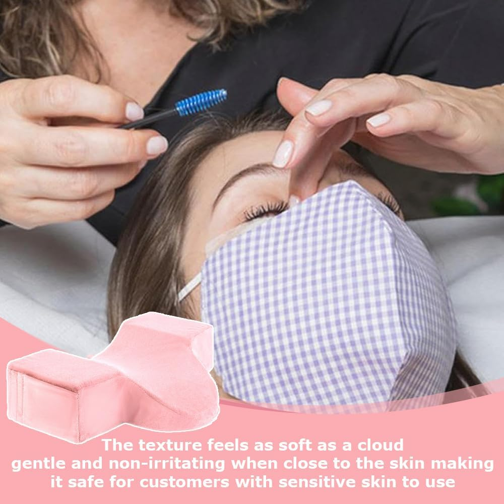 Eyelash Extension Neck Pillow,Professional Beauty Rest Pillow,Eyelash Grafting Table Tools,Butterfly Aesthetics Lashes Headrest,For Beauty Shops image number 1