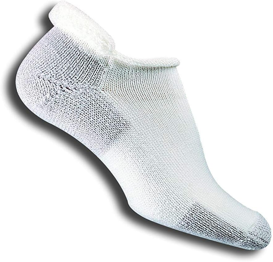 Thorlos Unisex Thick Padded Running Socks, Roll Top