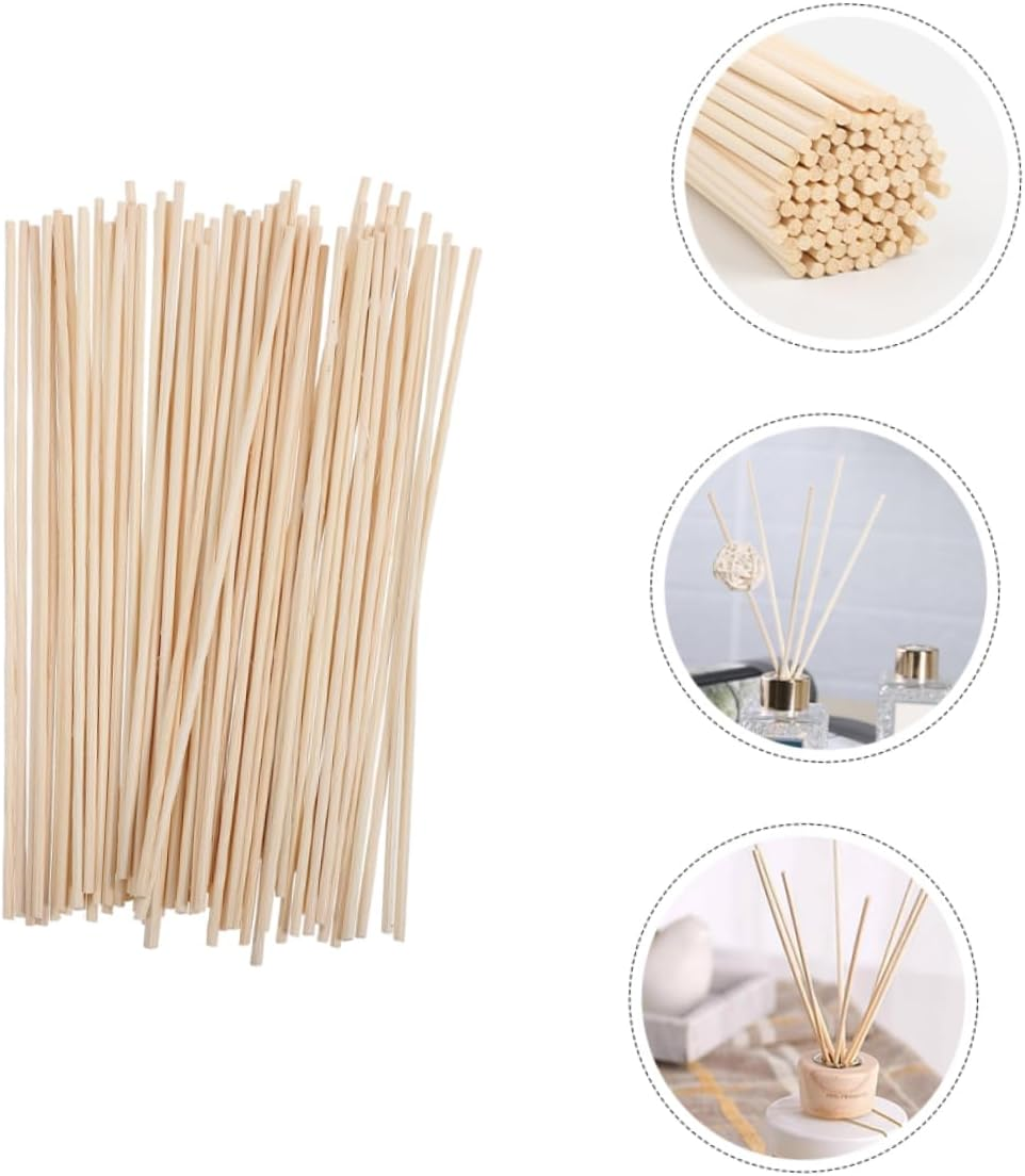Outanaya 100Pcs Diffuser Essential Oil Sticks Aroma Supply Room Supply Replacement Household Aroma Sticks Convenient Aroma Reeds Fragrance Sticks Rattan Replacement Stick Dedicated image number 4