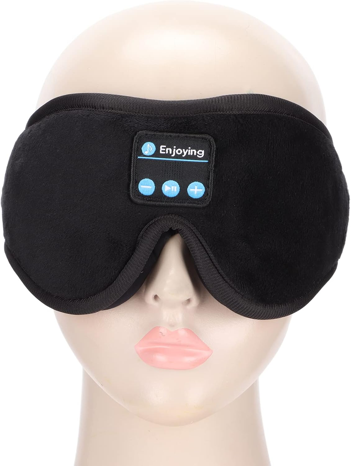 Generic Sleep Headphones, Bluetooth 5.0 Sleep Mask Headphones Sleeping Eye Mask, Wireless Stereo Music Earphones for for Side Sleepers Insomnia Meditation Travel image number 4