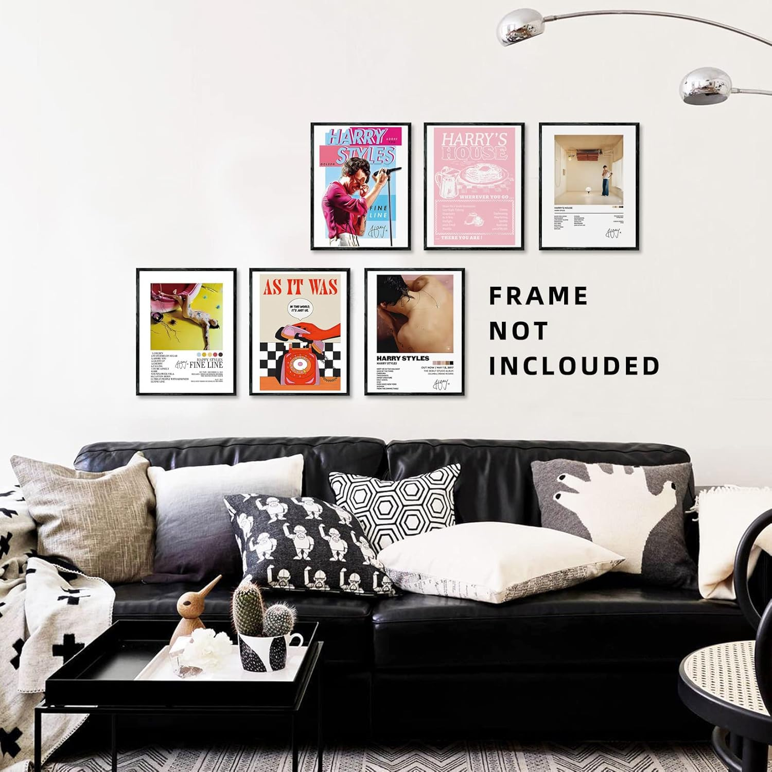 A ART&middot;ZONE Star Poster Gifts 8X10 Canvas Prints Unframed Set of 6 Music Posters for Room Aesthetic Wall Decor Taylor Swift Poster Canvas Wall Art C/ Pink image number 6