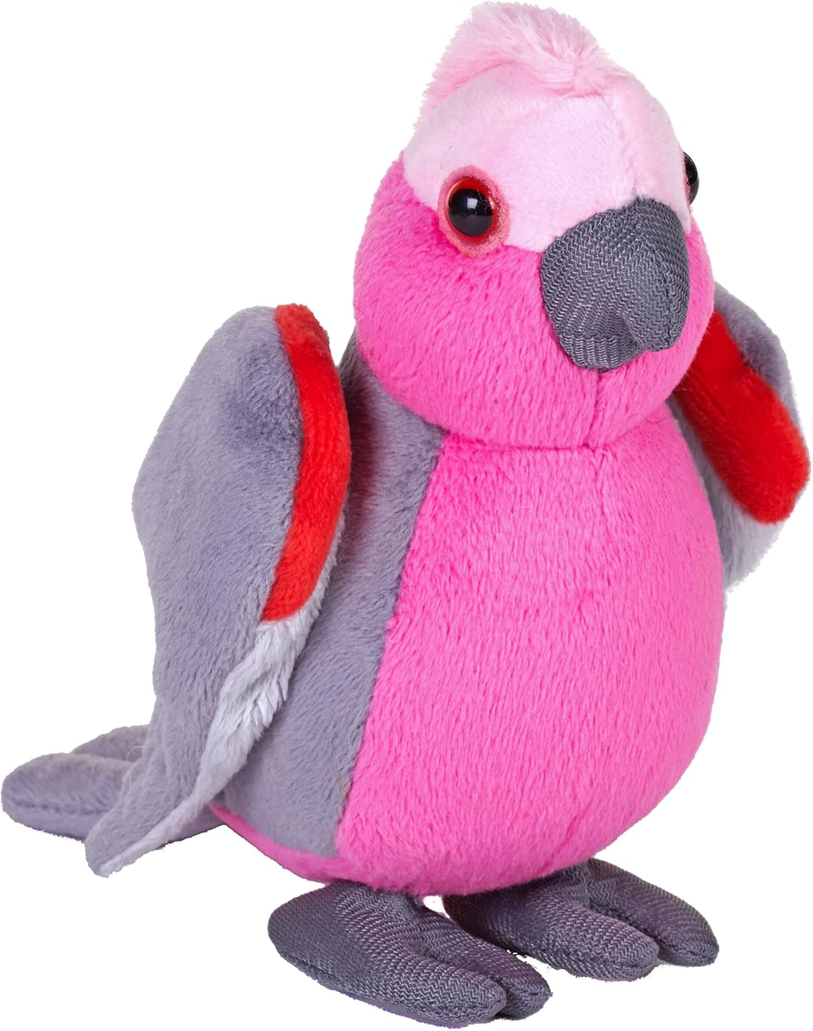 Wild Republic Pocketkins Eco Galah, Stuffed Animal, 5 Inches, Plush Toy, Made from Recycled Materials, Eco Friendly image number 2