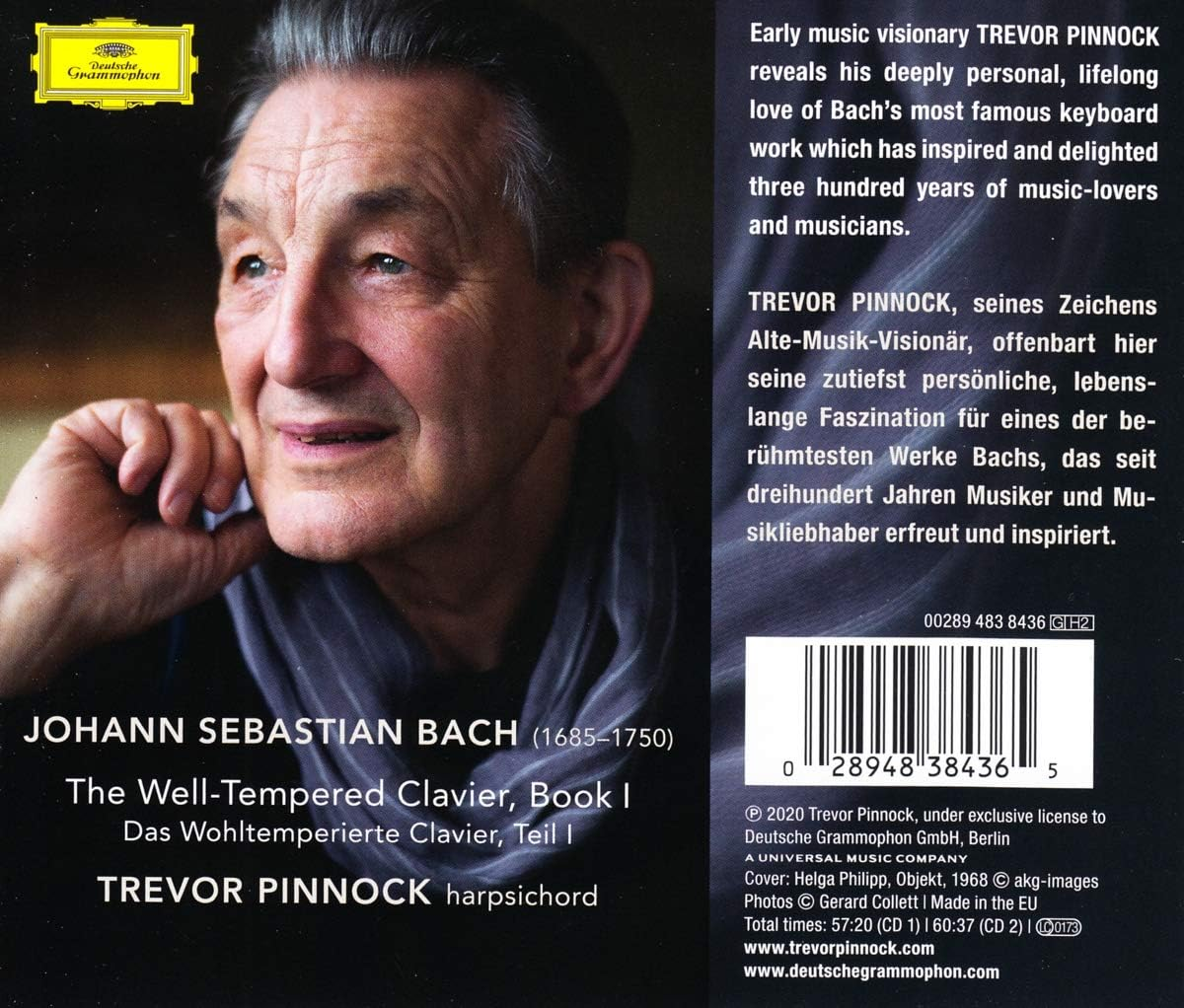 J.S Bach: the Well-Tempered Clavier, Book 1 (2Cd) image number 3